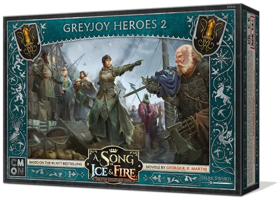 Le Trône De Fer - Le Jeu De Figurines - Héros Greyjoy Ii