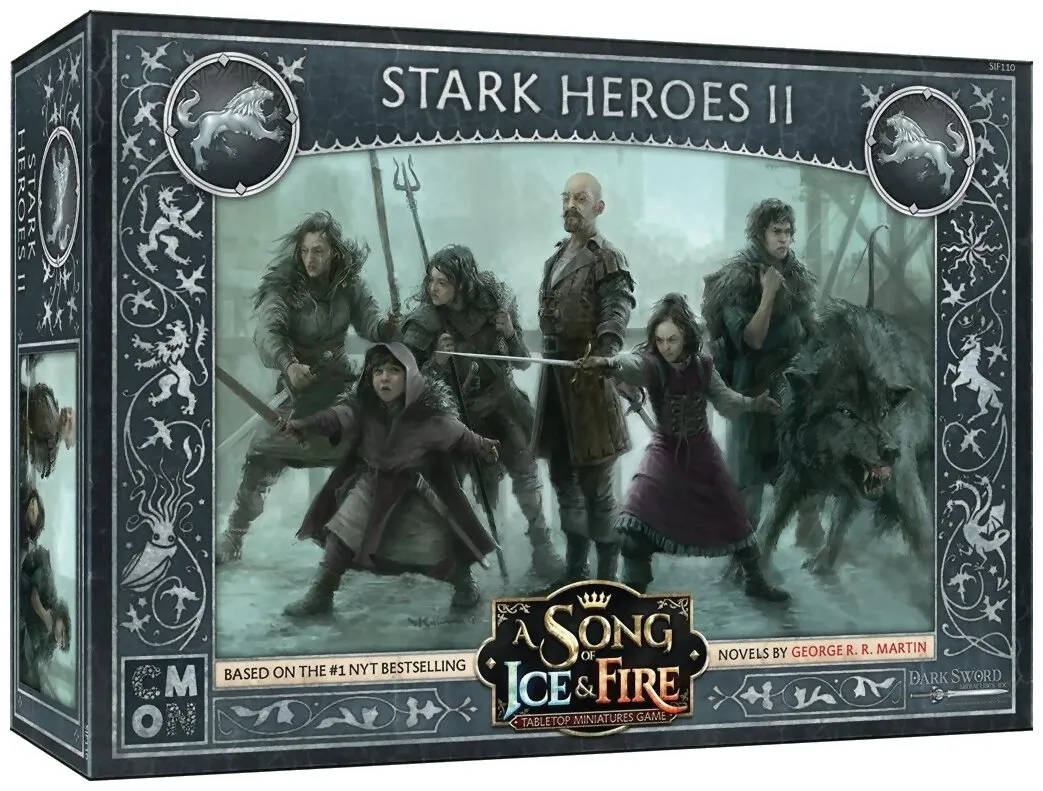 Le Trône De Fer - Le Jeu De Figurines - Héros Stark Ii