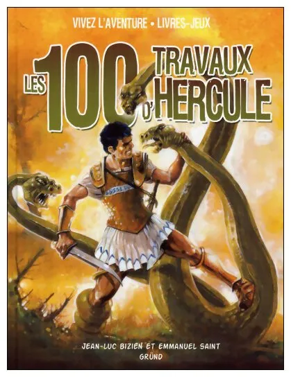 Les 100 Travaux D'hercule Vivez L'aventure • Livres Jeux