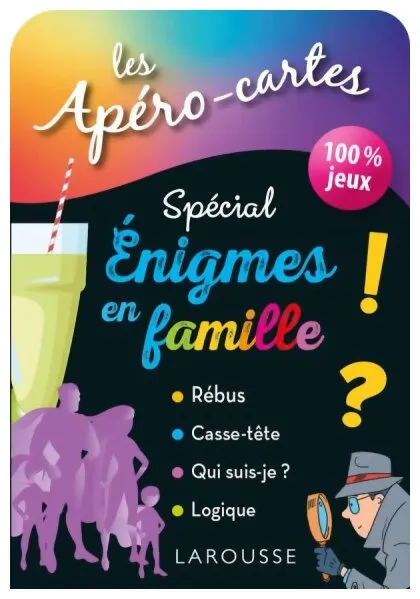 Les Apéro-cartes - Spécial énigmes En Famille