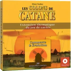 Les Colons De Catane - Commerce & Évolution Le Jeu De Cartes Pour 2 Joueurs