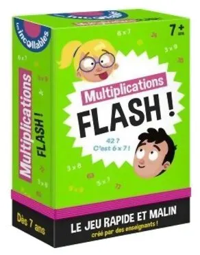 Les Incollables - Multiplications Flash ! Le Jeu Rapide Et Malin