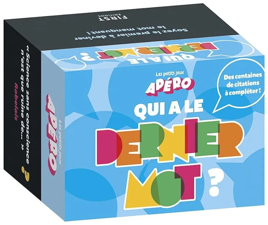 Les Petits Jeux Apéro - Qui A Le Dernier Mot