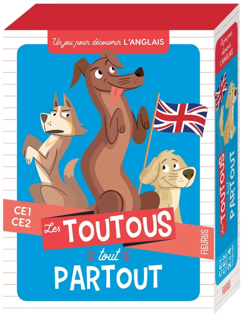 Les Toutous Tout Partout Anglais