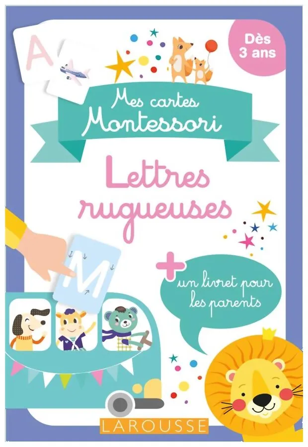 Lettres Rugueuses Mes Cartes Montessori