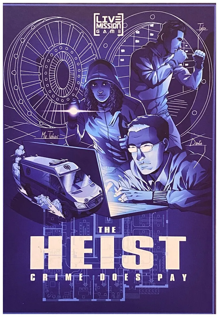 Live Mission Game : The Heist – Crime Does Pay