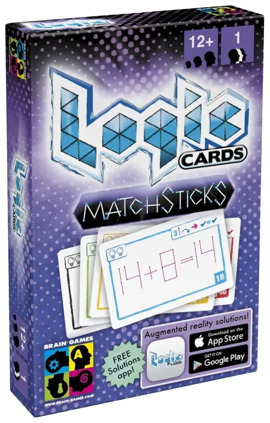 Logic Cards Matchsticks Violet