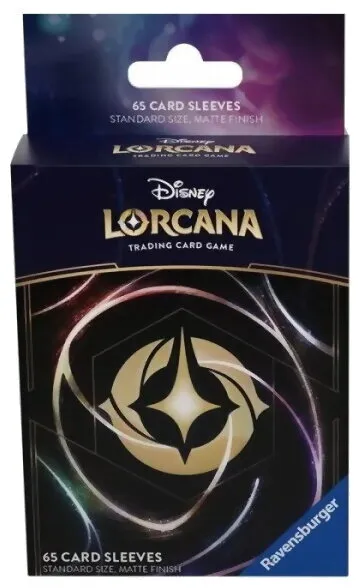 Lorcana - 65 Card Sleeves - Encre Ciel Scintillant