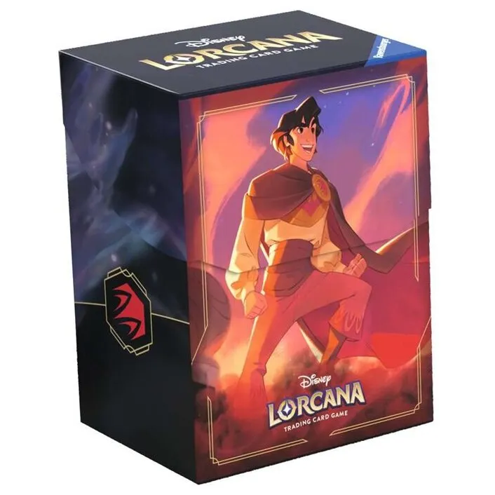 Lorcana - Deck Box - Aladdin Ciel Scintillant