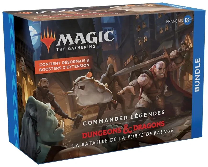 Magic - Bundle Commander Légendes - D&d - La Bataille De La Porte De Baldur