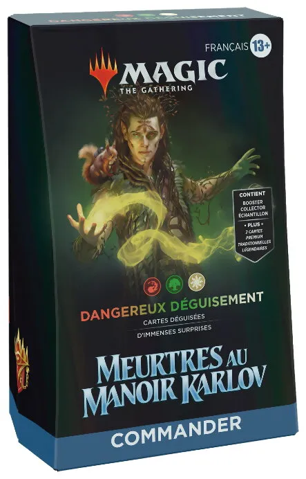 Magic -  Deck Commander - Dangereux Déguisement Meurtres Au Manoir Karlov