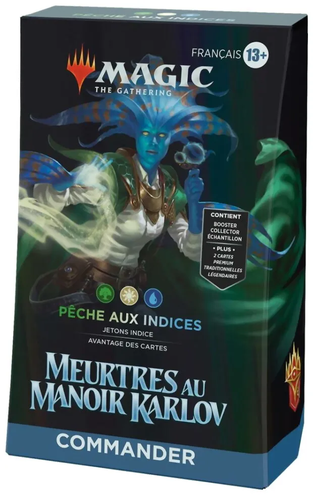 Magic -  Deck Commander - Pêche Aux Indices Meurtres Au Manoir Karlov