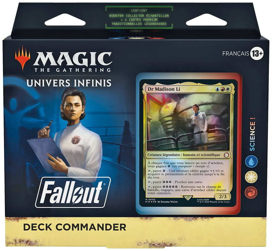 Magic - Deck Commander - Science ! Univers Infinis - Fallout