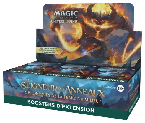 Magic - Display Boosters D'extension - Chroniques De La Terre Du Milieu Univers Infinis