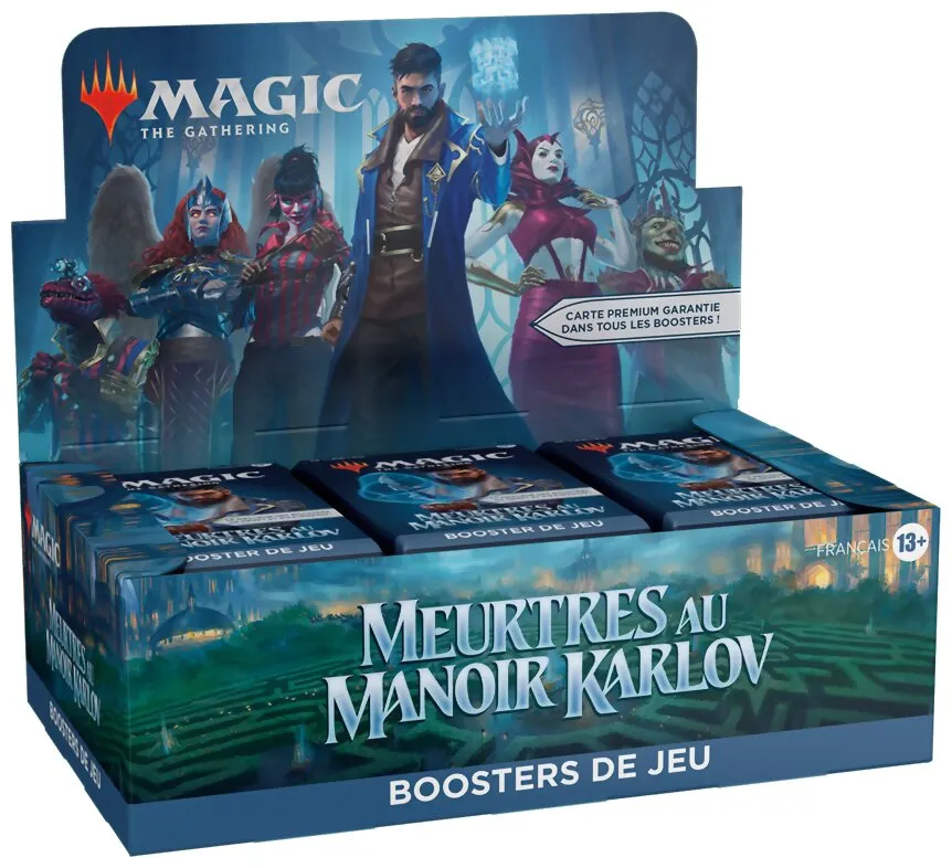 Magic - Display Boosters De Jeu - Meurtres Au Manoir De Karlov