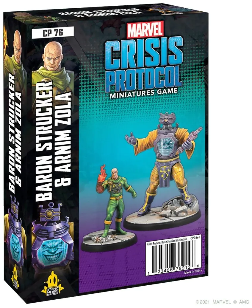 Marvel Crisis Protocol - Baron Von Strucker & Arnim Zola