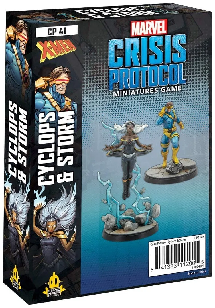 Marvel Crisis Protocol - Cyclops & Storm