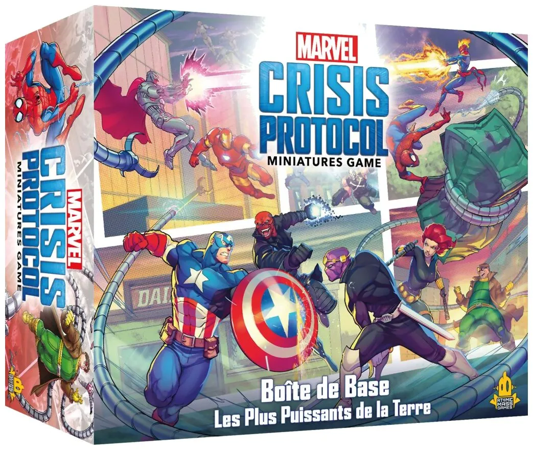 Marvel Crisis Protocol -  Les Plus Puissants De La Terre Miniatures Game