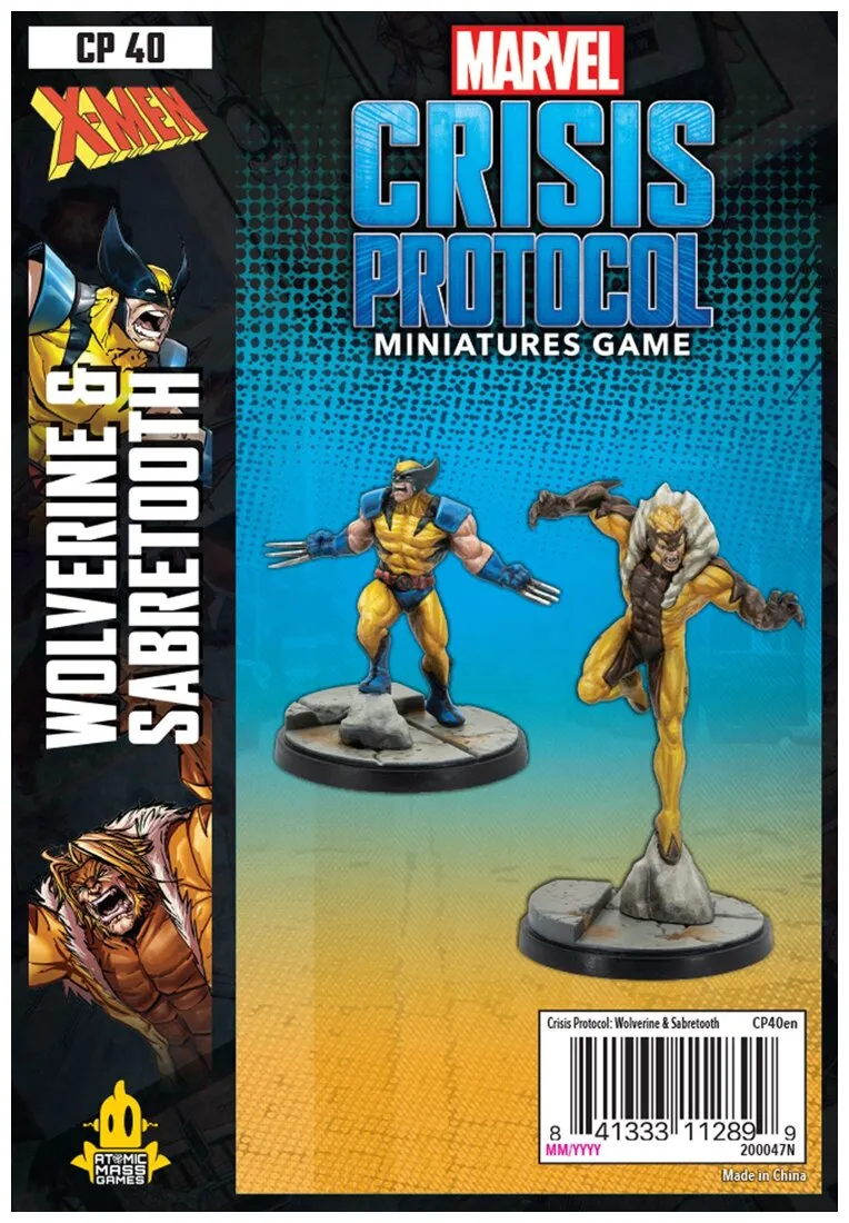 Marvel : Crisis Protocol – Wolverine & Sabretooth