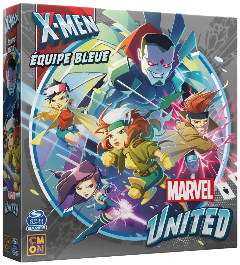 Marvel United - X-men - Équipe Bleue