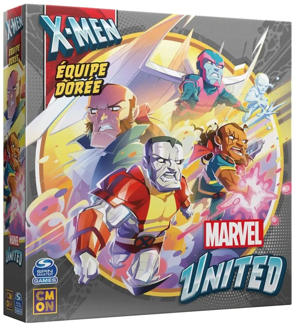 Marvel United - X-men - Équipe Dorée