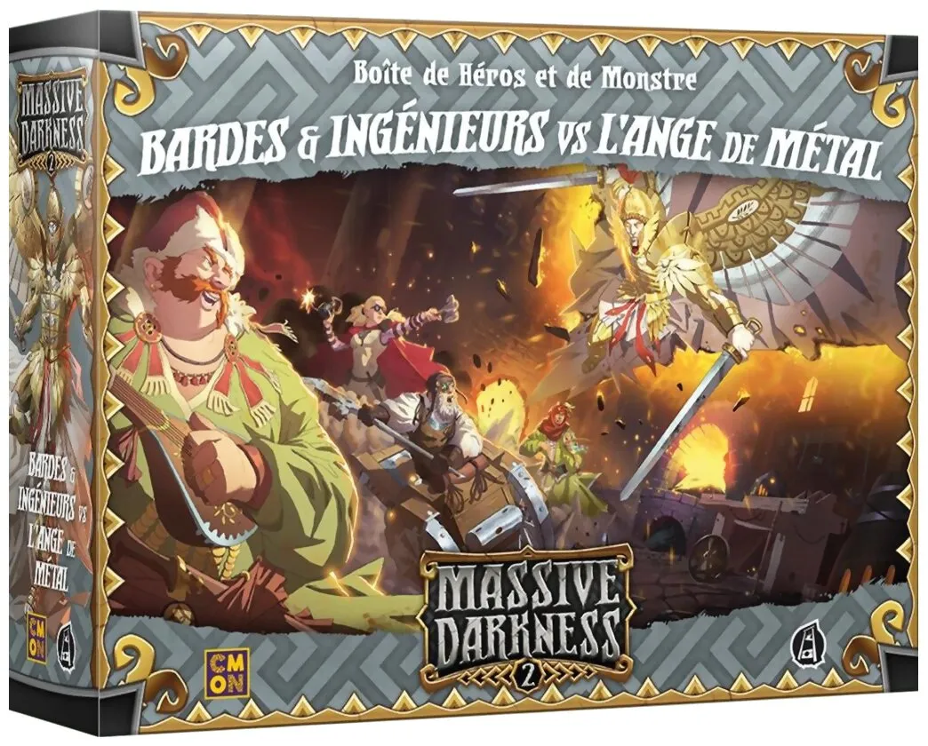 Massive Darkness 2 - Bardes & Ingénieurs Vs Anges Du Métal