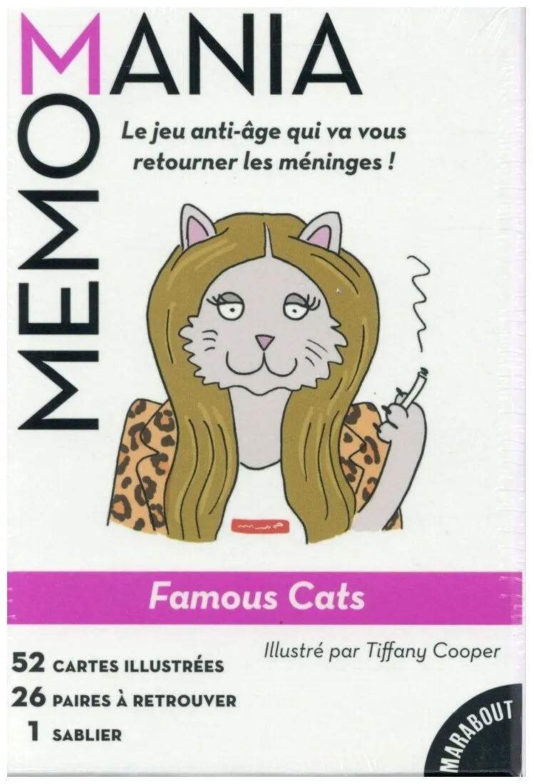 Mémo Mania - Famous Cats