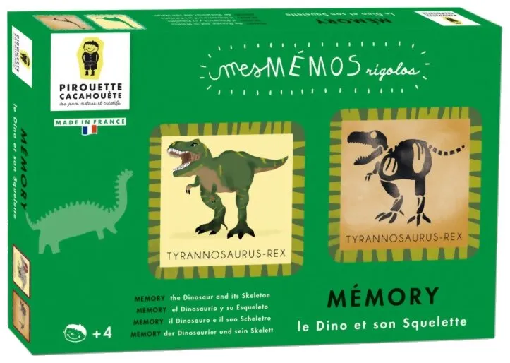 Mémory - Le Dino Et Son Squelette