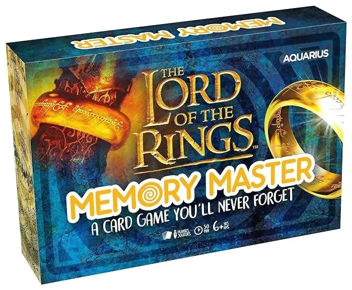 Memory Master - The Lord Of The Rings A Card Game You'll Never Forget