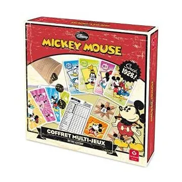 Mickey Mouse - Coffret Multi Jeux - Rétro édition