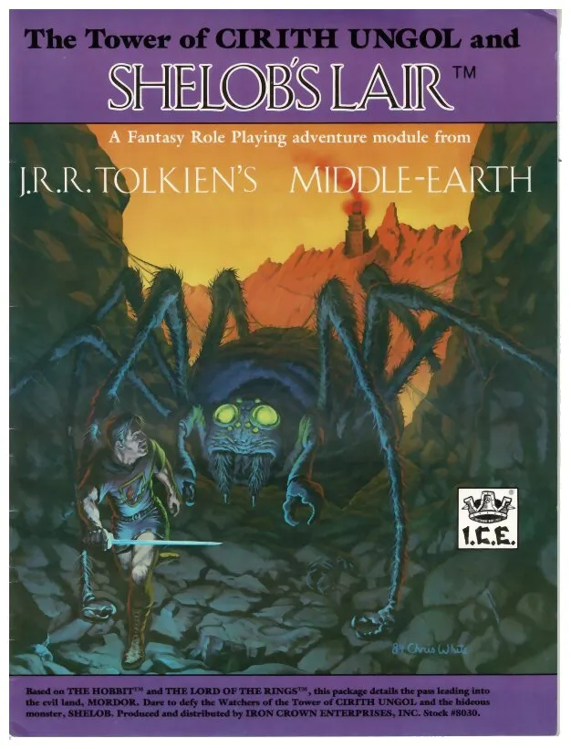 Middle Earth Role Playing - The Tower Of Cirith Ungol And Shelob's Lair