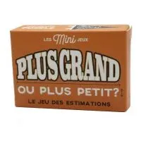 Mini Jeux - Plus Grand Ou Plus Petit?