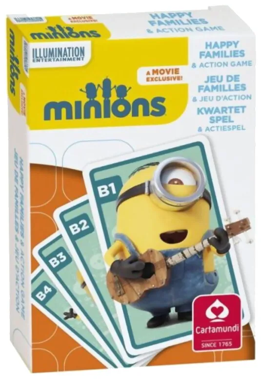 Minions - Jeu De Familles & Jeu D'action