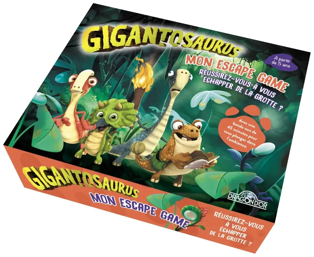 Mon Escape Game - Gigantosaurus