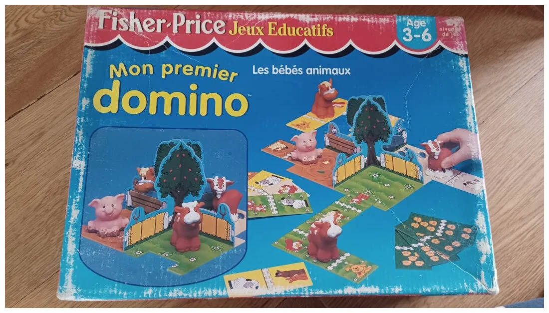 Mon Premier Domino Les Bébés Animaux