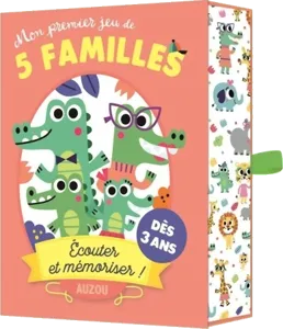 Mon Premier Jeu De 5 Familles : écouter Et Mémoriser!