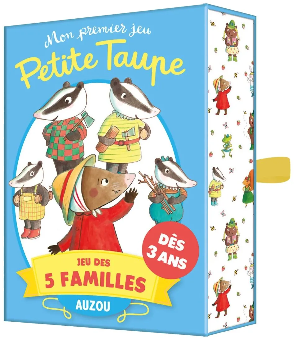 Mon Premier Jeu Petite Taupe - Jeu Des 5 Familles