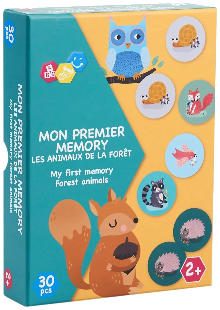 Mon Premier Memory - Les Animaux De La Forêt