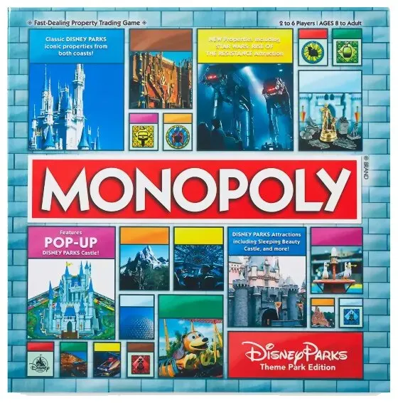 Monopoly - Disney Parks Theme Park Edition