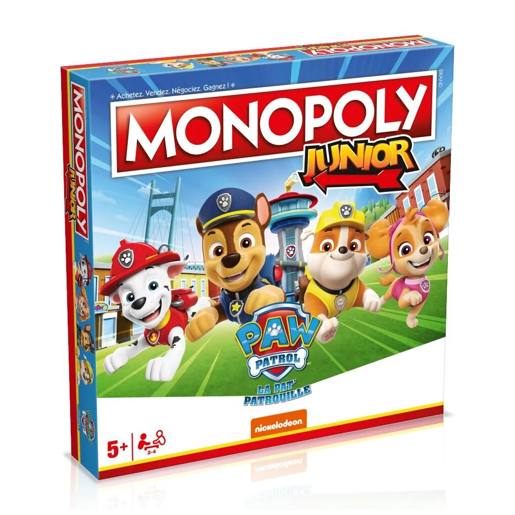 Monopoly Junior Pat Patrouille