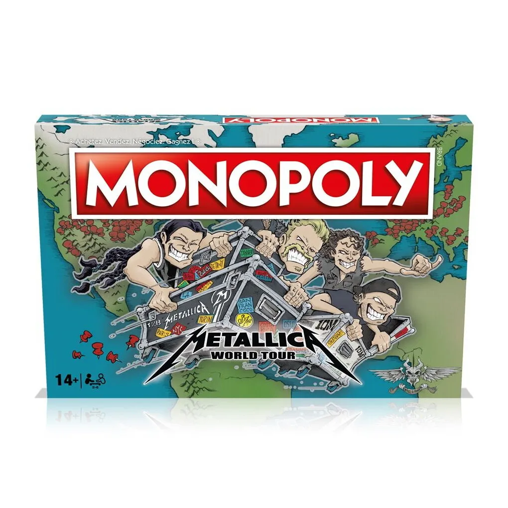 Monopoly Metallica World Tour