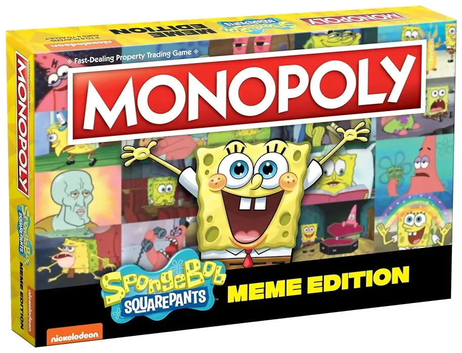 Monopoly Spongebob Squarepants Meme Edition