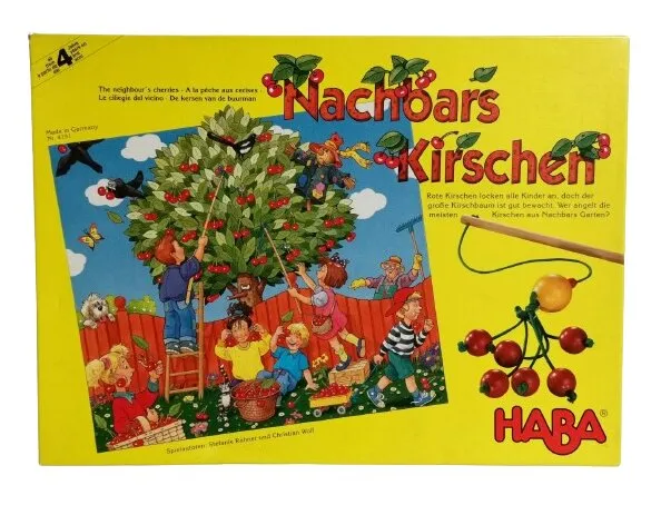 Nachbars Kirschen À La Pêche Aux Cerises