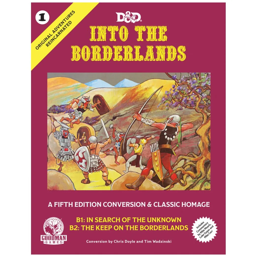 Original Adventures Reincarnated 1 - Into The Borderlands