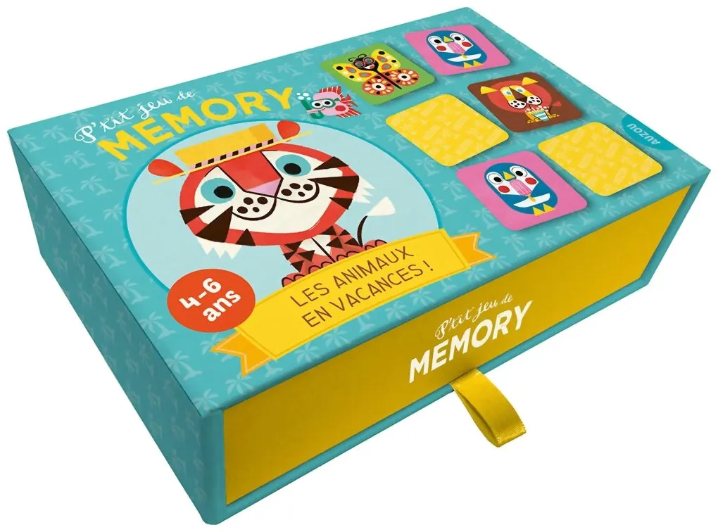 P'tit Jeu De Memory - Les Animaux En Vacances !