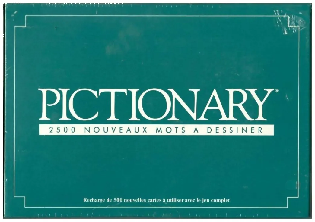 Pictionary - 2500 Nouveaux Mots à Dessiner