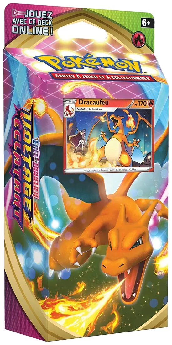 Pokémon - Deck à Thème - Dracaufeu Voltage Éclatant