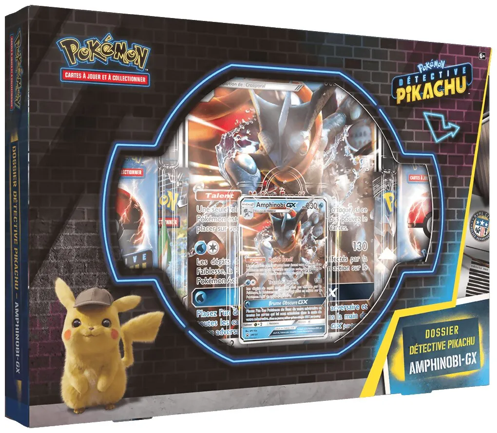 Pokémon Jcc - Amphinobi-gx Dossier Détective Pikachu