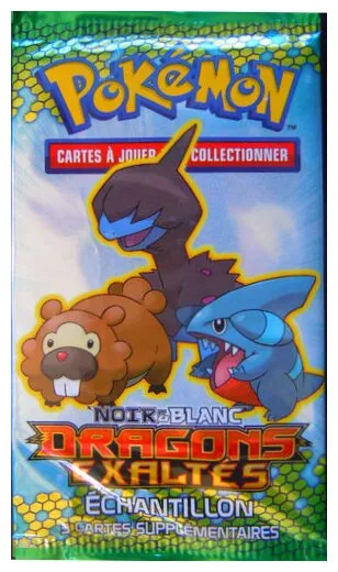 Pokémon Jcc - Booster Dragons Exaltés - Echantillon