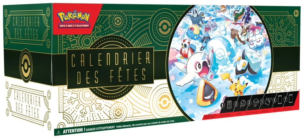 Pokémon Jcc - Calendrier Des Fêtes